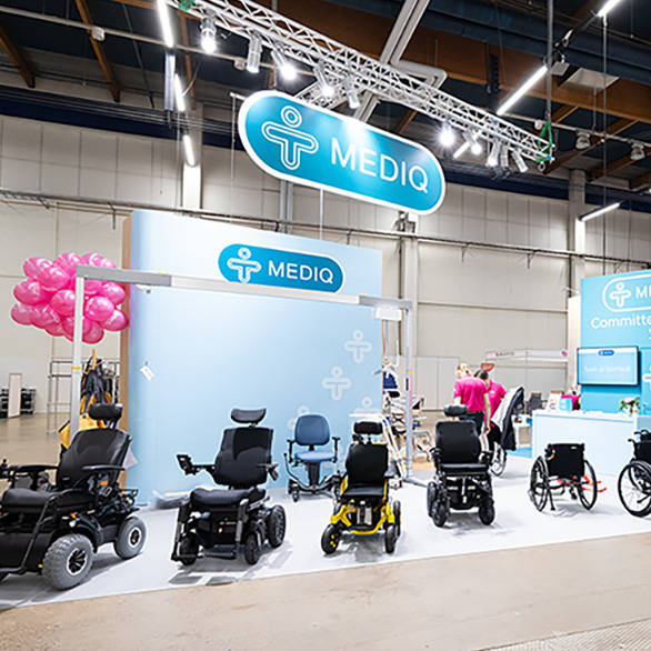 Mediq Apuvälineet messuilla